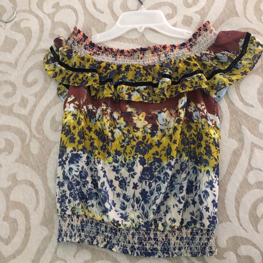 Bebe Off the Shoulder Blouse